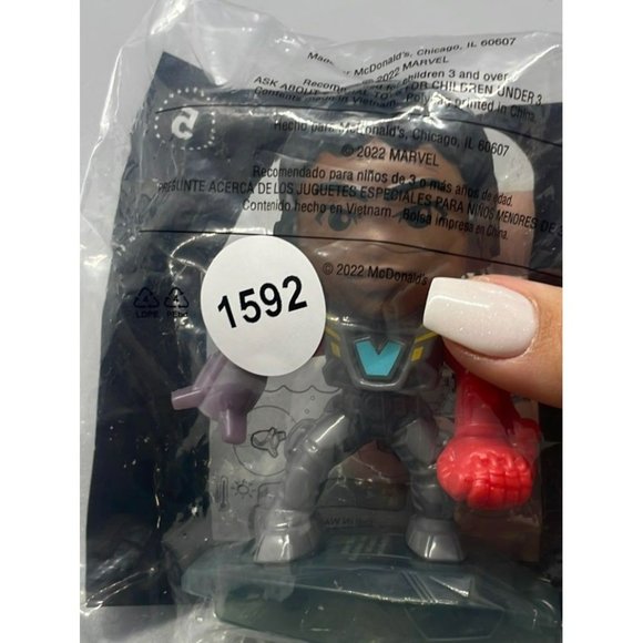 Fast Food McDonald’s Toy Marvel Studios Wakanda Forever Happy Meal Toy #1592 - Picture 3 of 4